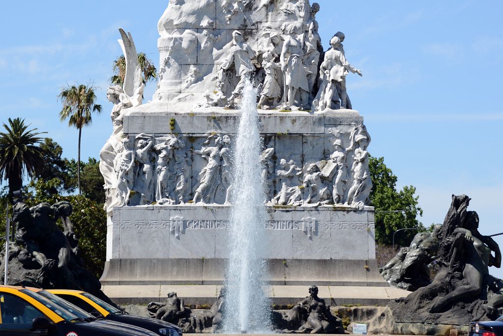 10 The Base Of The Monument to the Spaniards Monumento de los Espanoles In Palermo Buenos Aires